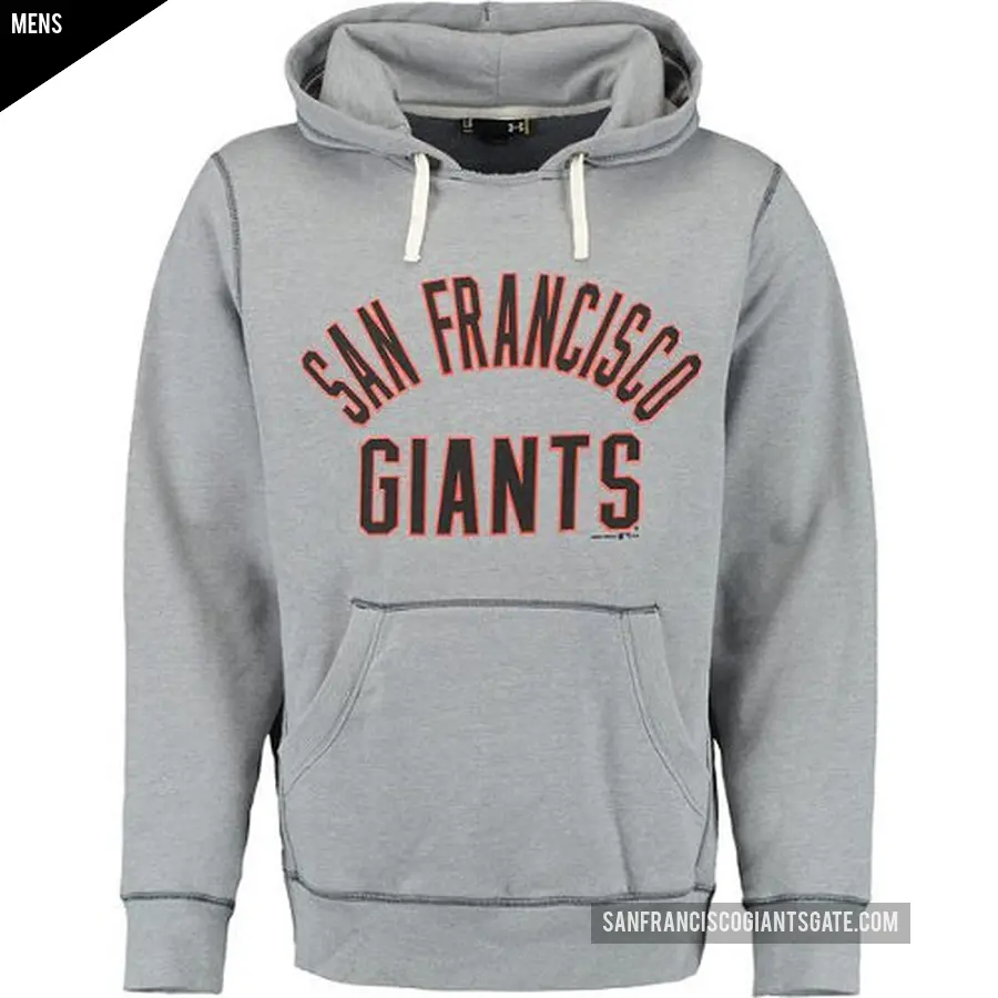 Men's San Francisco Giants Gray Legacy Fleece Hoodie -